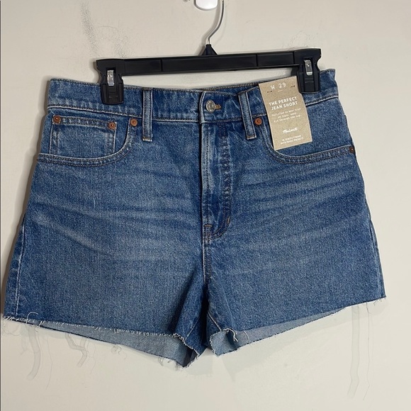 Madewell | Women’s The Perfect Jean Shorts Cut Off Size 29 NWT - Picture 1 of 5